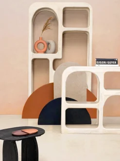 Librerías|Estanterías>Bizzotto Estantería de madera de mango Cairo