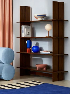 Librerías|Estanterías>Jotex Estantería de madera de pino Tottori