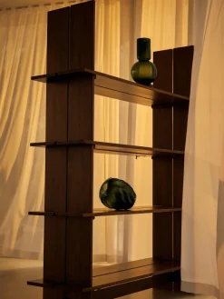 Librerías|Estanterías></noscript>Jotex Estantería de madera de pino Tottori