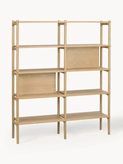 Librerías|Estanterías De Oficina>Rowico Home Estantería de madera de roble Holton
