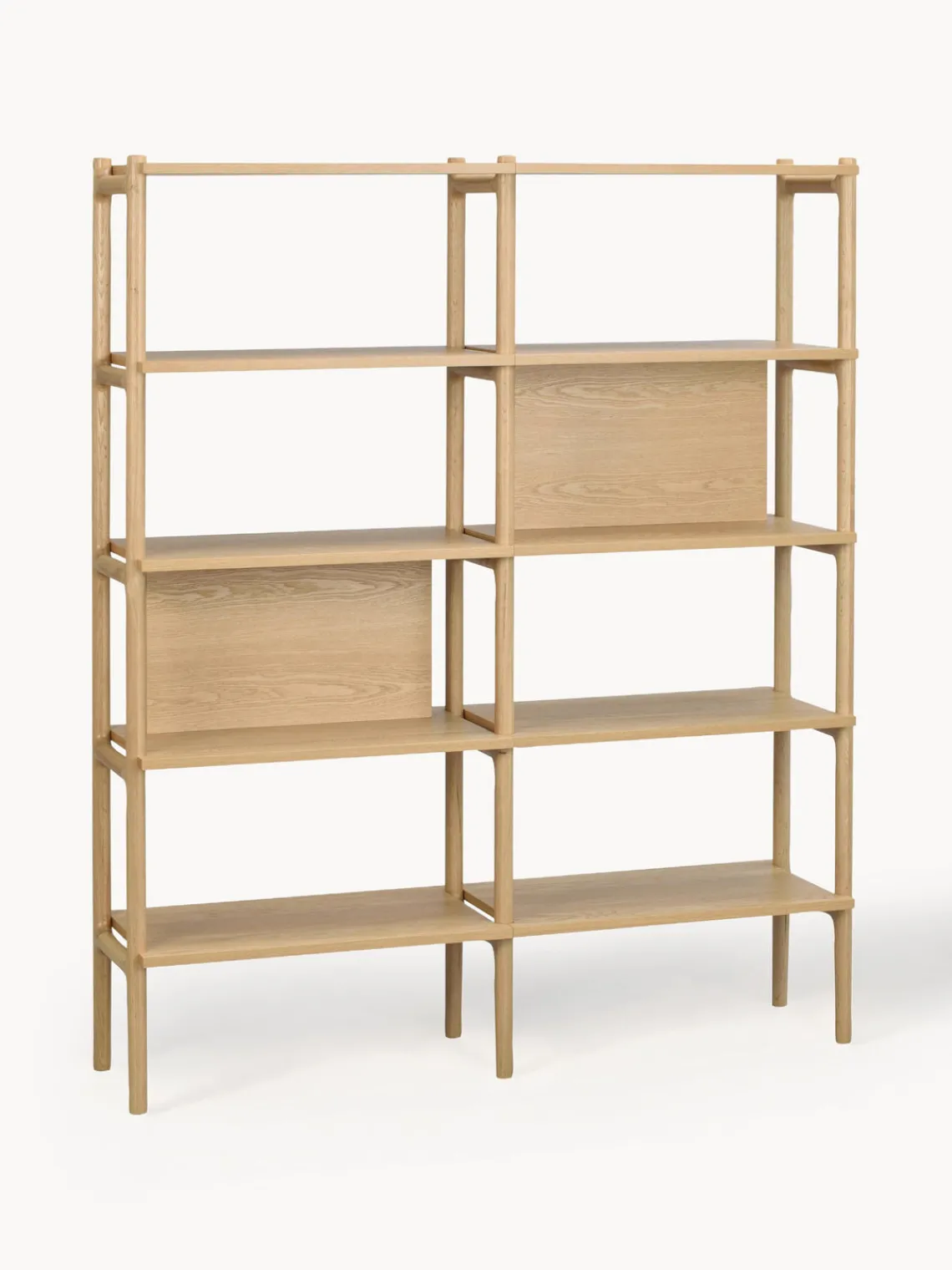 Librerías|Estanterías De Oficina>Rowico Home Estantería de madera de roble Holton