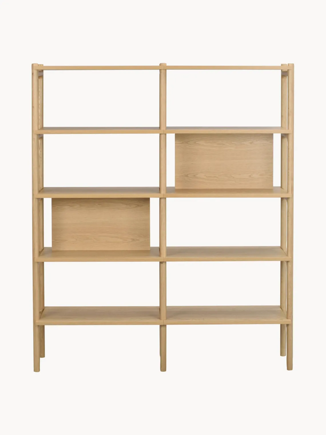 Librerías|Estanterías De Oficina>Rowico Home Estantería de madera de roble Holton