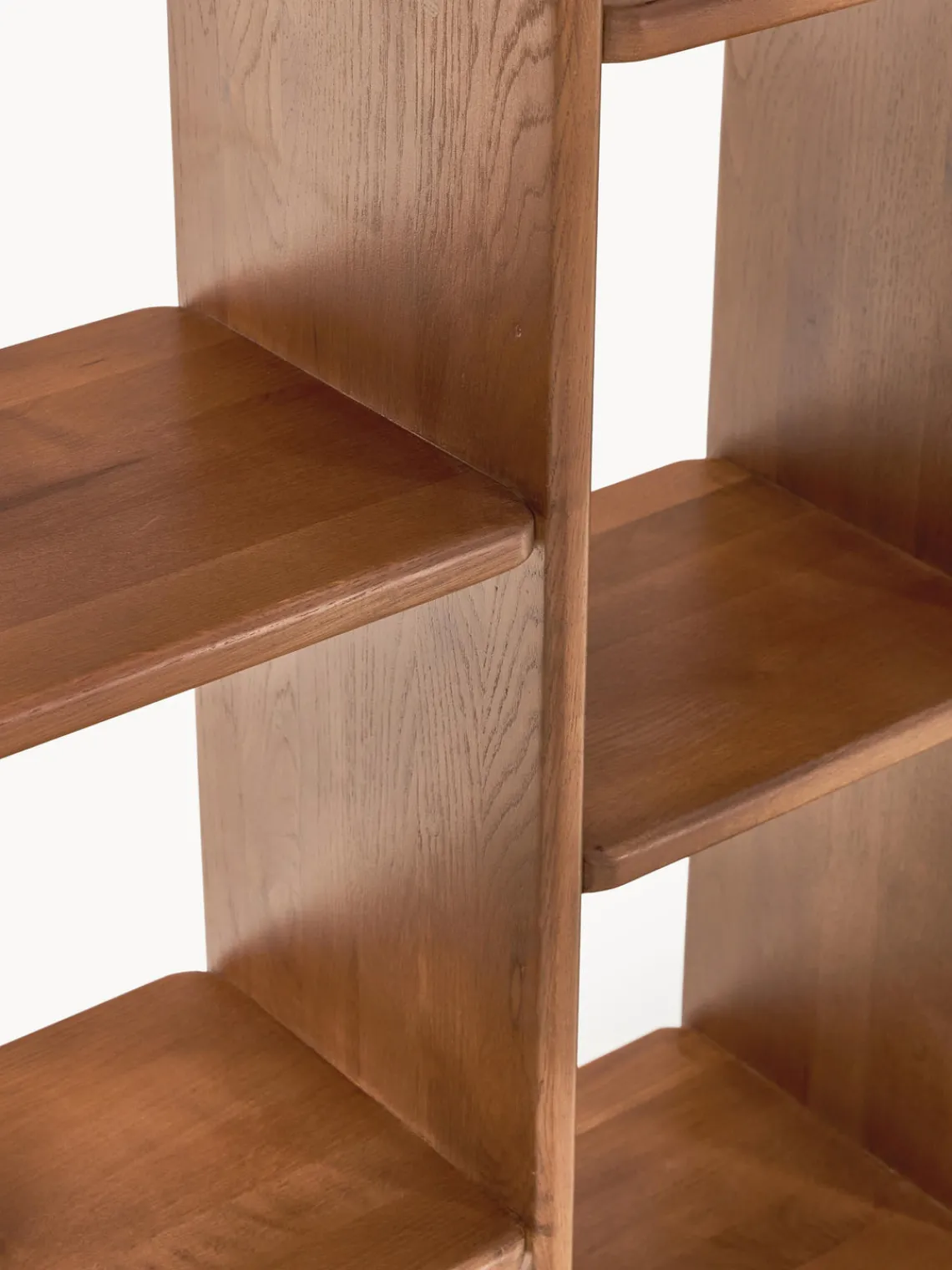 Librerías|Estanterías De Oficina>Westwing Collection Estantería de madera de roble Chandler