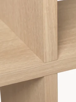 Librerías|Estanterías>Ferm Living Estantería de madera Kona Madera de roble lacada en claro
