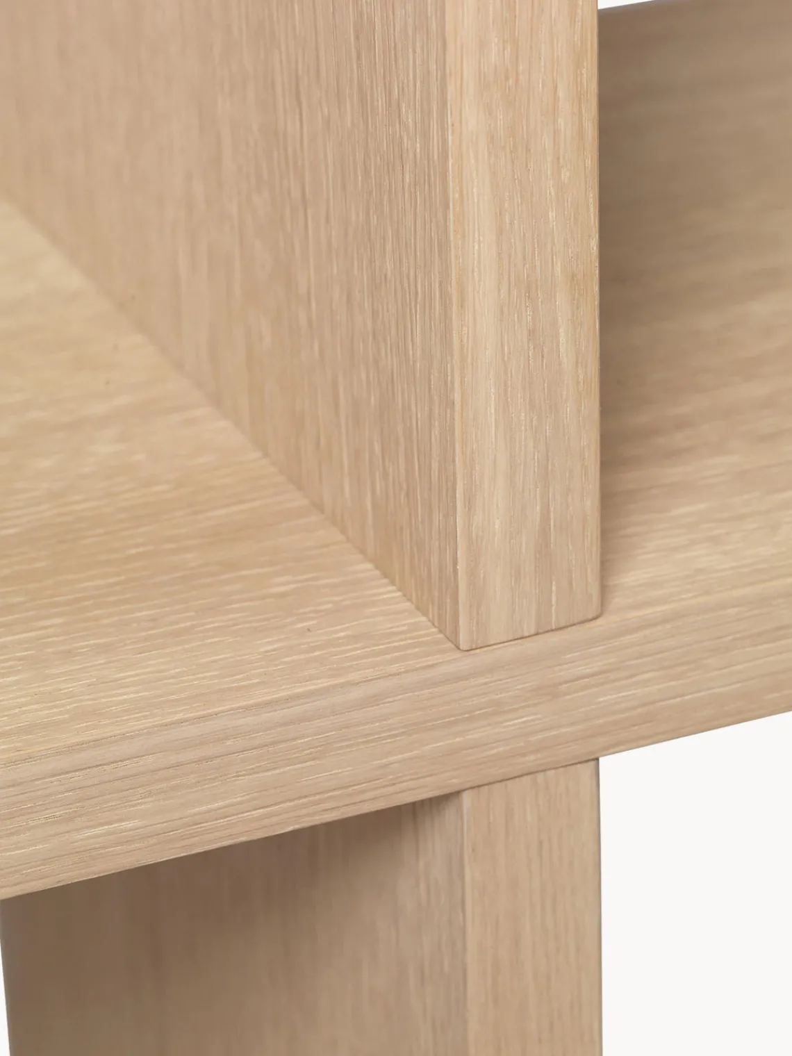 Librerías|Estanterías De Oficina>Ferm Living Estantería de madera Kona Madera de roble lacada en claro