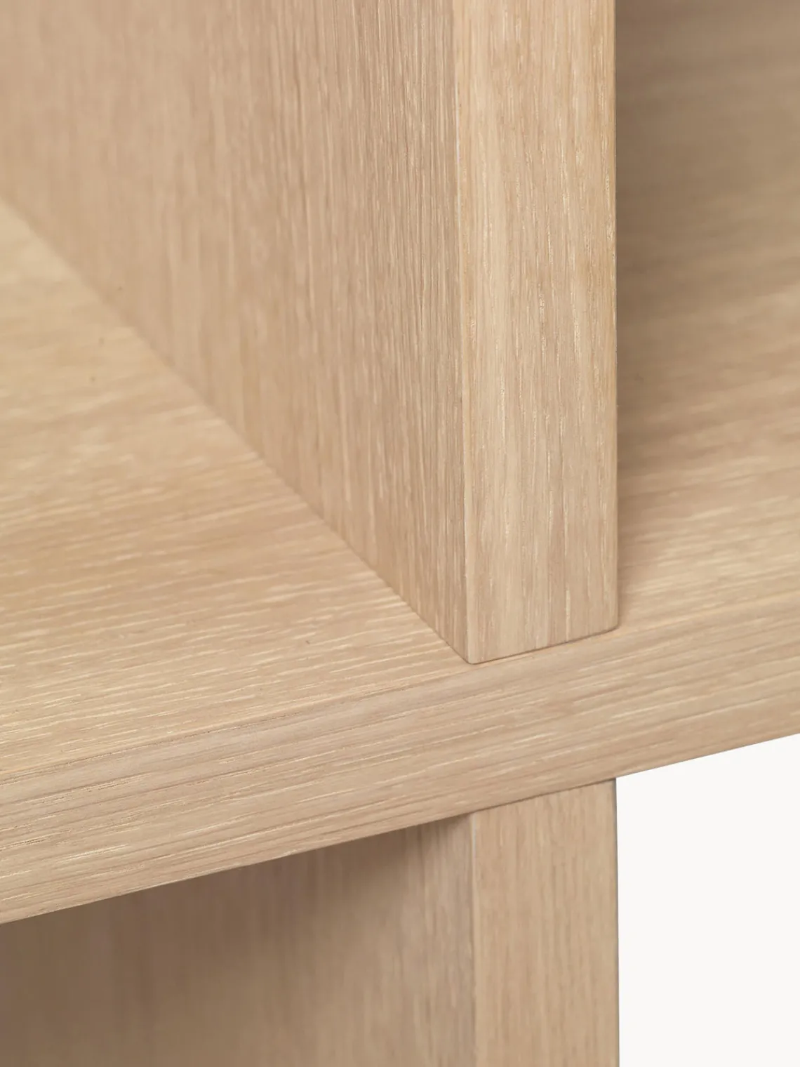 Librerías|Estanterías>Ferm Living Estantería de madera Kona Madera de roble lacada en claro