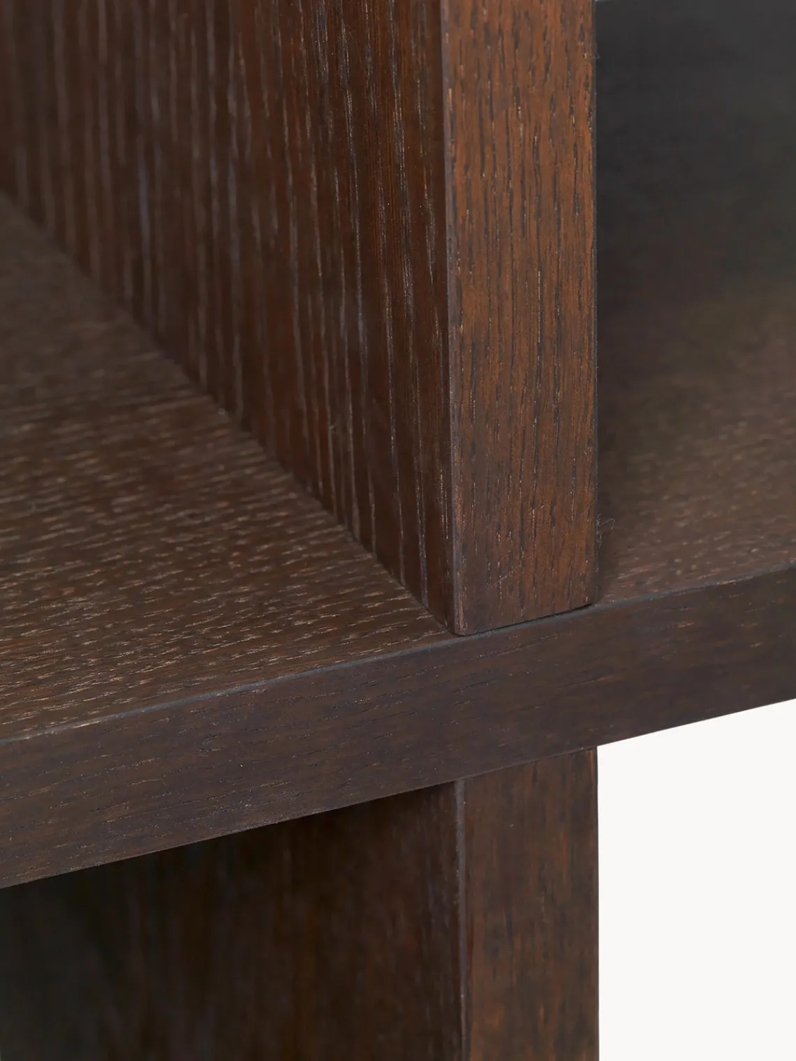 Librerías|Estanterías>Ferm Living Estantería de madera Kona Madera de roble lacada en oscuro