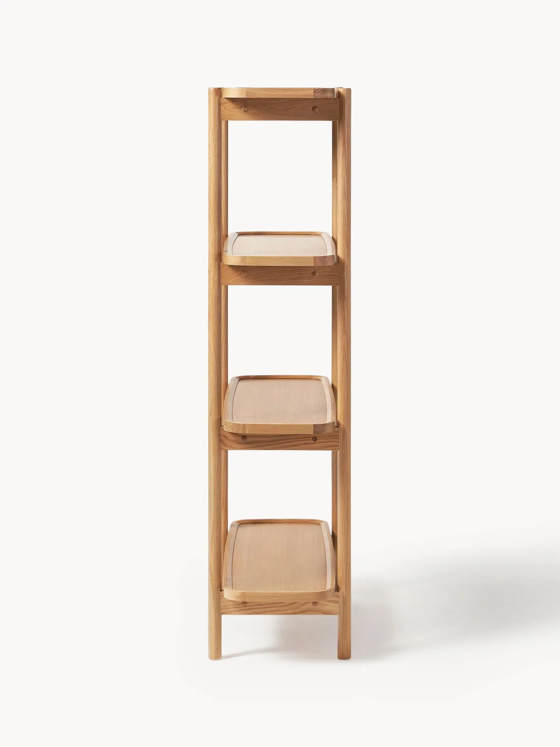 Librerías|Estanterías De Oficina>Westwing Collection Estantería de madera Libby Madera clara