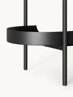 Librerías|Estanterías></noscript>Westwing Collection Estantería de metal alta Taru Negro mate