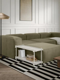 Librerías|Mesas Auxiliares>Westwing Collection Estantería de metal Lana Beige claro