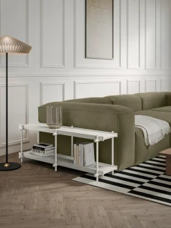 Muebles De Tv|Librerías></noscript>Westwing Collection Estantería de metal Lana Beige claro