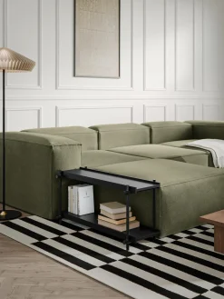 Librerías|Mesas Auxiliares>Westwing Collection Estantería de metal Lana Negro