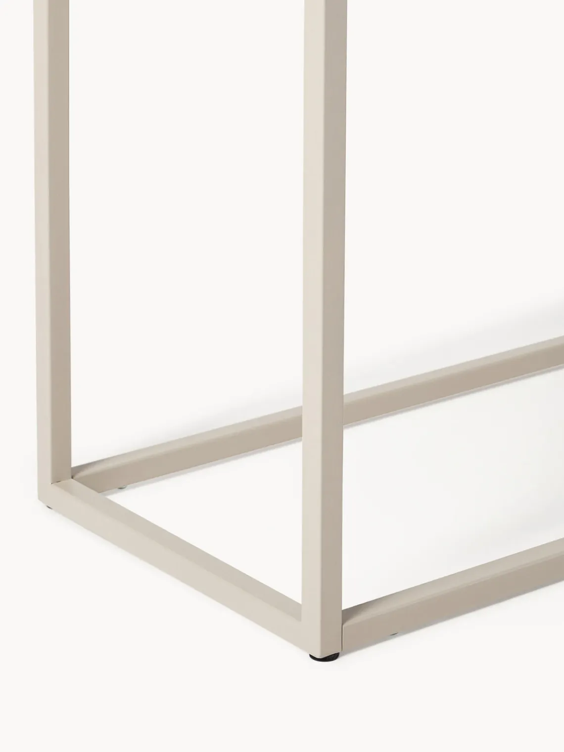 Librerías|Estanterías>Westwing Collection Estantería de metal Neptun Beige claro