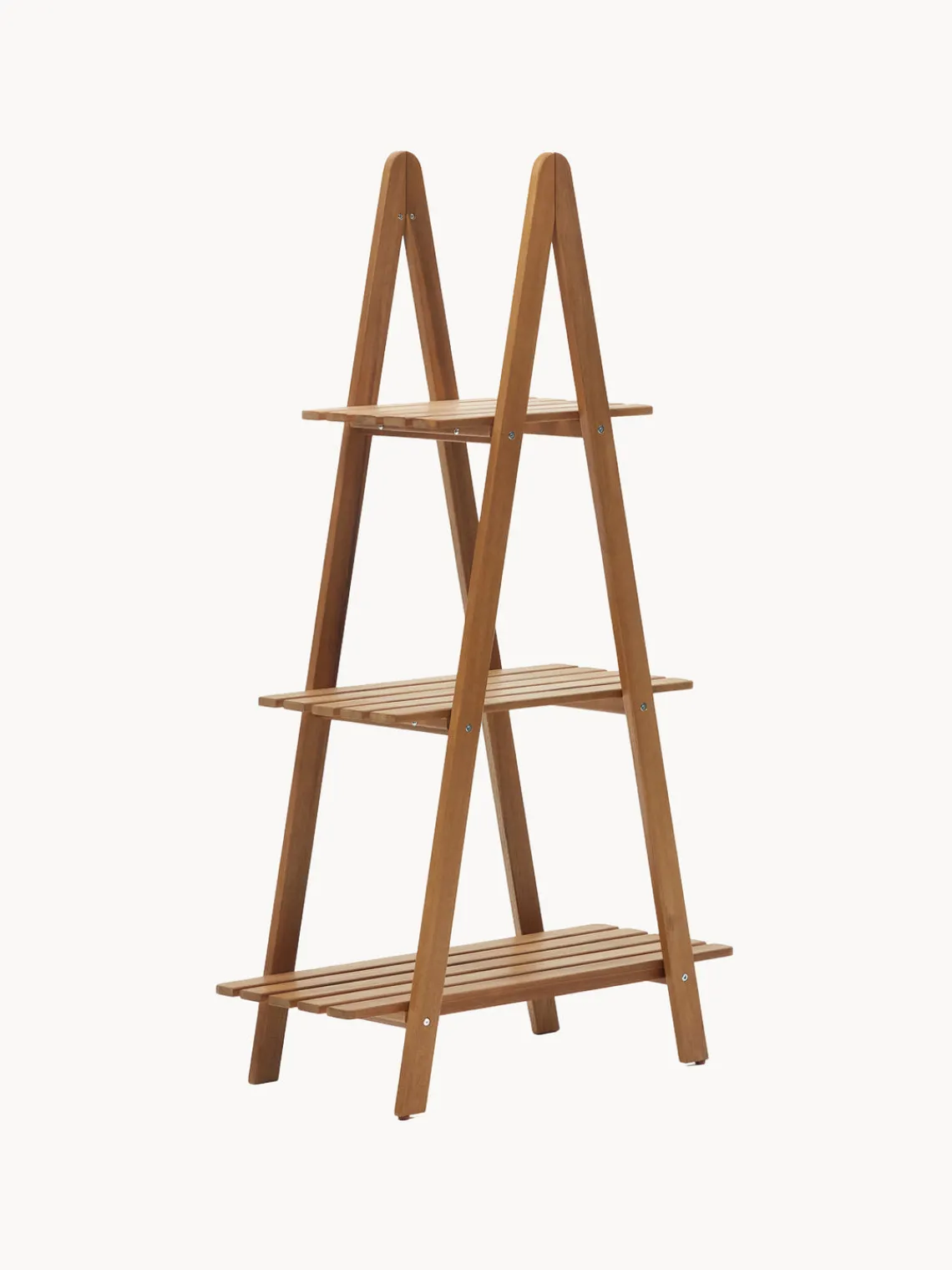 Maceteros|Jarrones> Estantería escalera de madera de acacia Victora