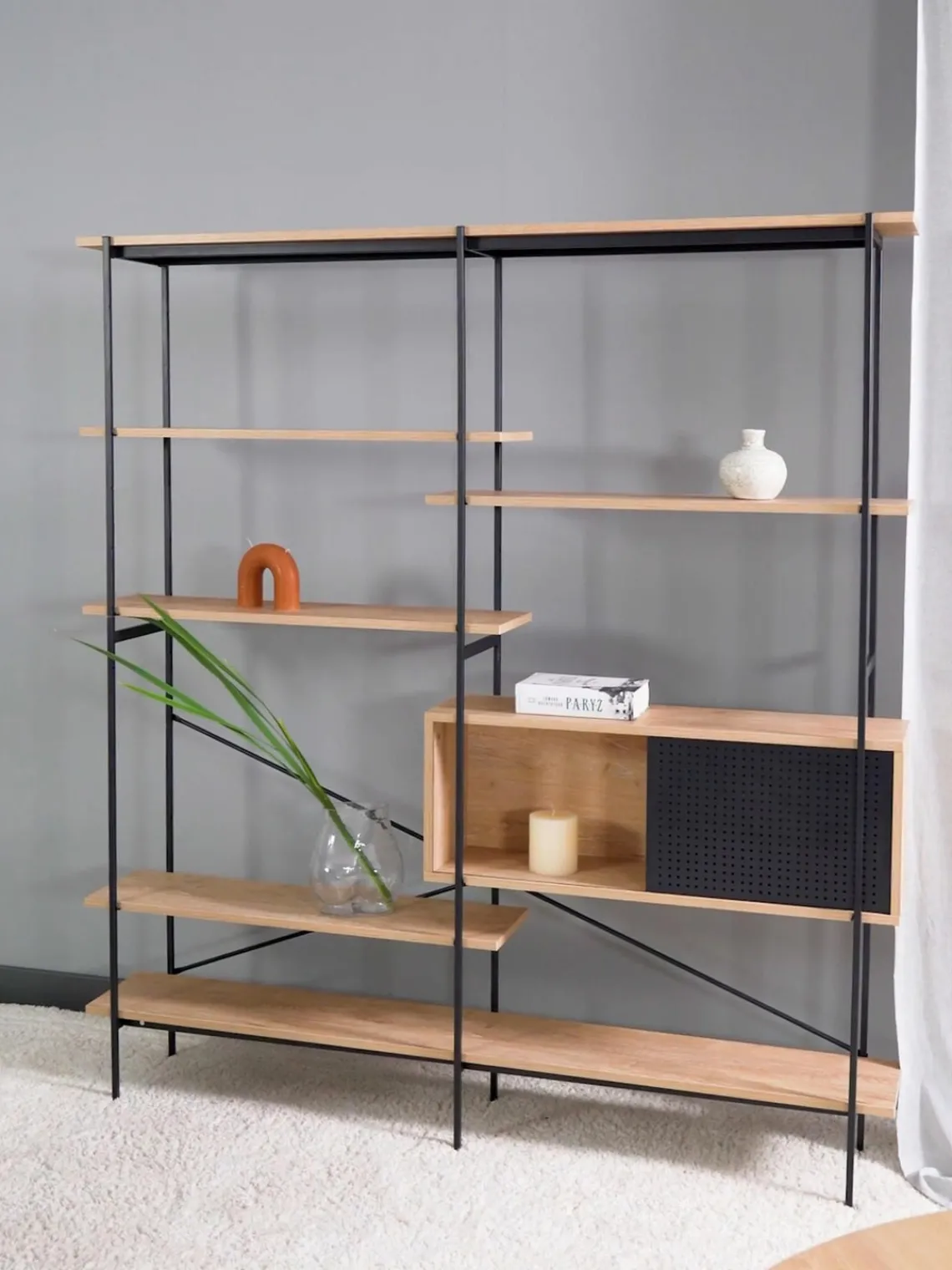 Librerías|Estanterías De Oficina> Estantería grande Angus