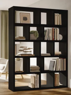 Librerías|Estanterías> Estantería grande Berlin Negro