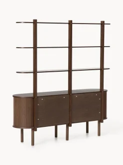 Outlet Estantería grande con frente acanalado Calary Librerías|Estanterías