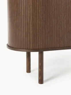 Outlet Estantería grande con frente acanalado Calary Librerías|Estanterías