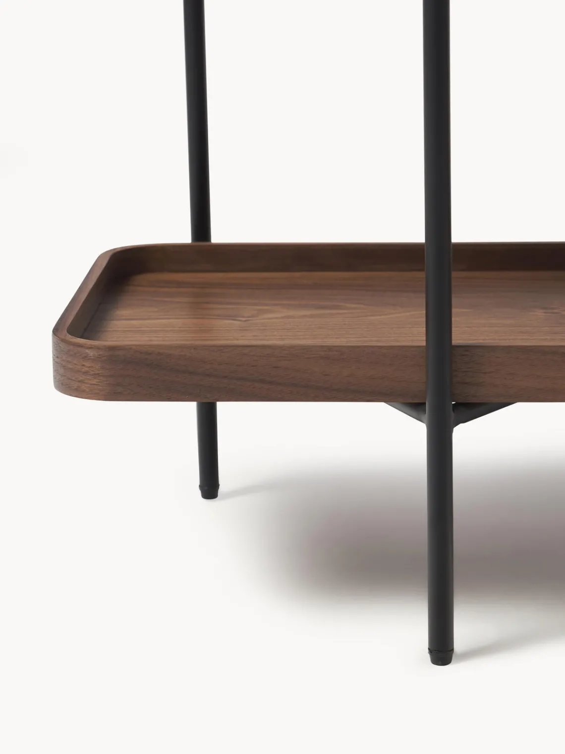 Librerías|Estanterías>Westwing Collection Estantería grande de madera Renne Madera de nogal