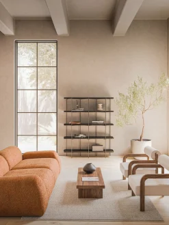 Sale Estantería grande de madera Renne Librerías|Estanterías De Oficina