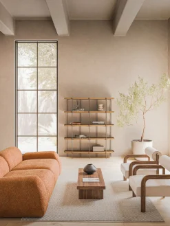 Estantería grande de madera Renne Librerías|Estanterías De Oficina