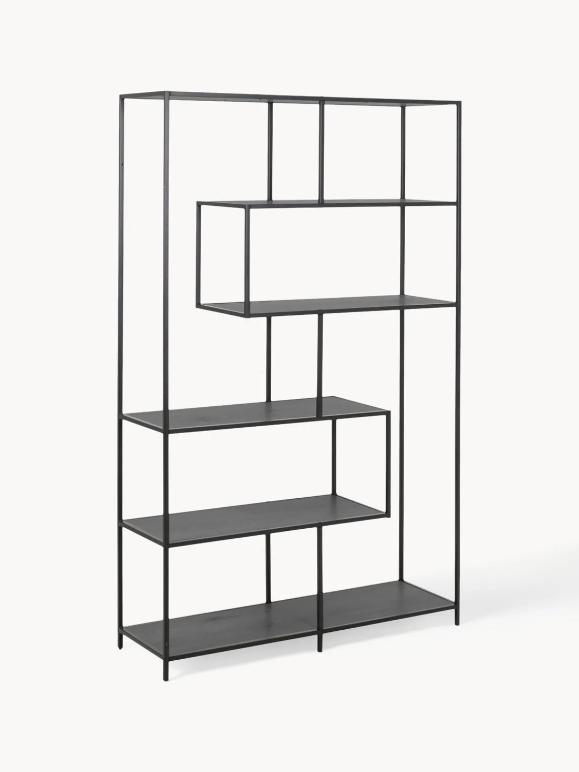 Librerías|Estanterías De Oficina> Estantería grande Seaford Negro