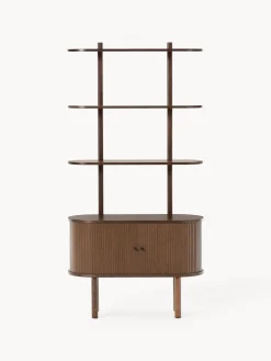 Discount Estantería pequeña con frente acanalado Calary Librerías|Estanterías