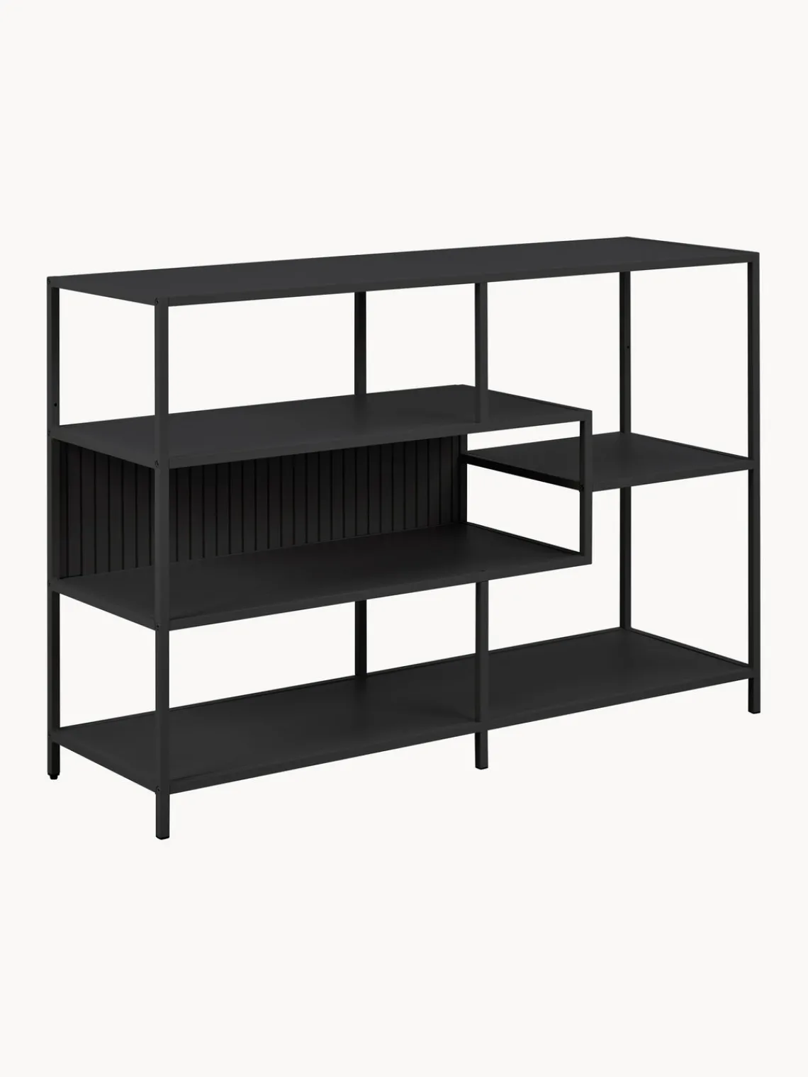 Librerías|Estanterías> Estantería Seaford Negro