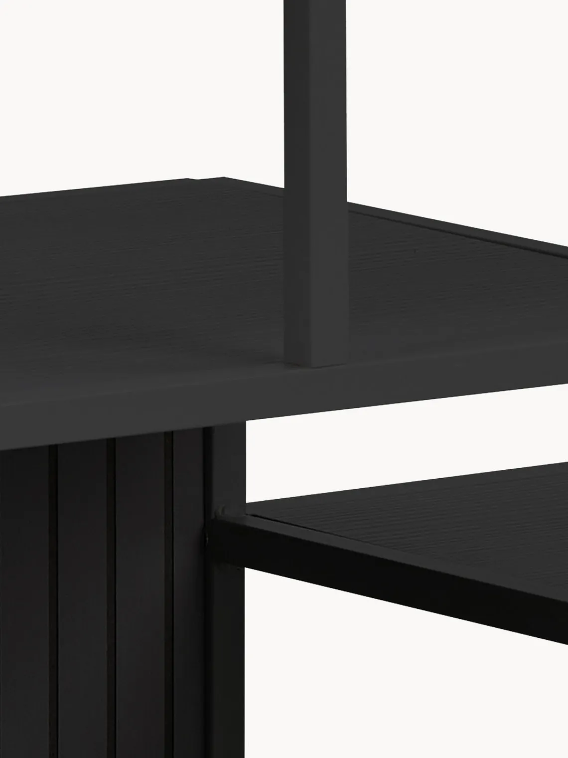 Librerías|Estanterías> Estantería Seaford Negro