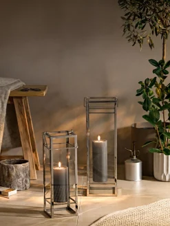 Farolillos de vidrio Nathan, 2 uds. Farolillos|Jarrones