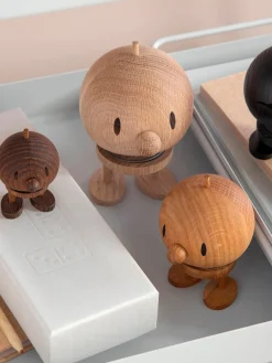 Figuras Decorativas|Jarrones>Hoptimist Figura de madera de roble ahumado Bumble