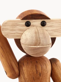 Jarrones|Figuras Decorativas></noscript>KAY BOJESEN Figura decorativa Affe Marrón