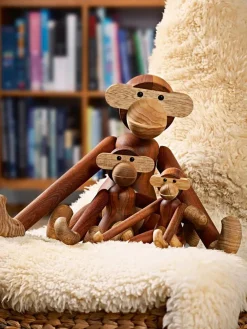 Jarrones|Figuras Decorativas></noscript>KAY BOJESEN Figura decorativa Affe Marrón