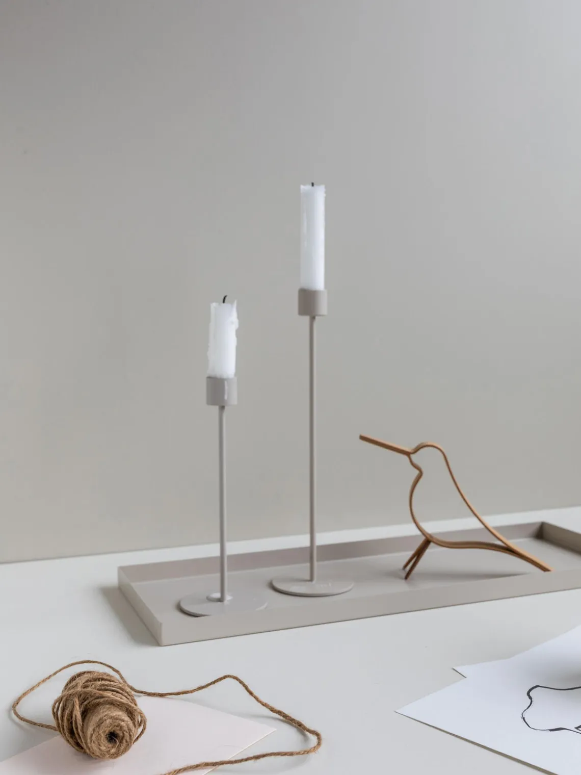 Figuras Decorativas|Jarrones>Cooee Design Figura decorativa artesanal pájaro Woody Madera