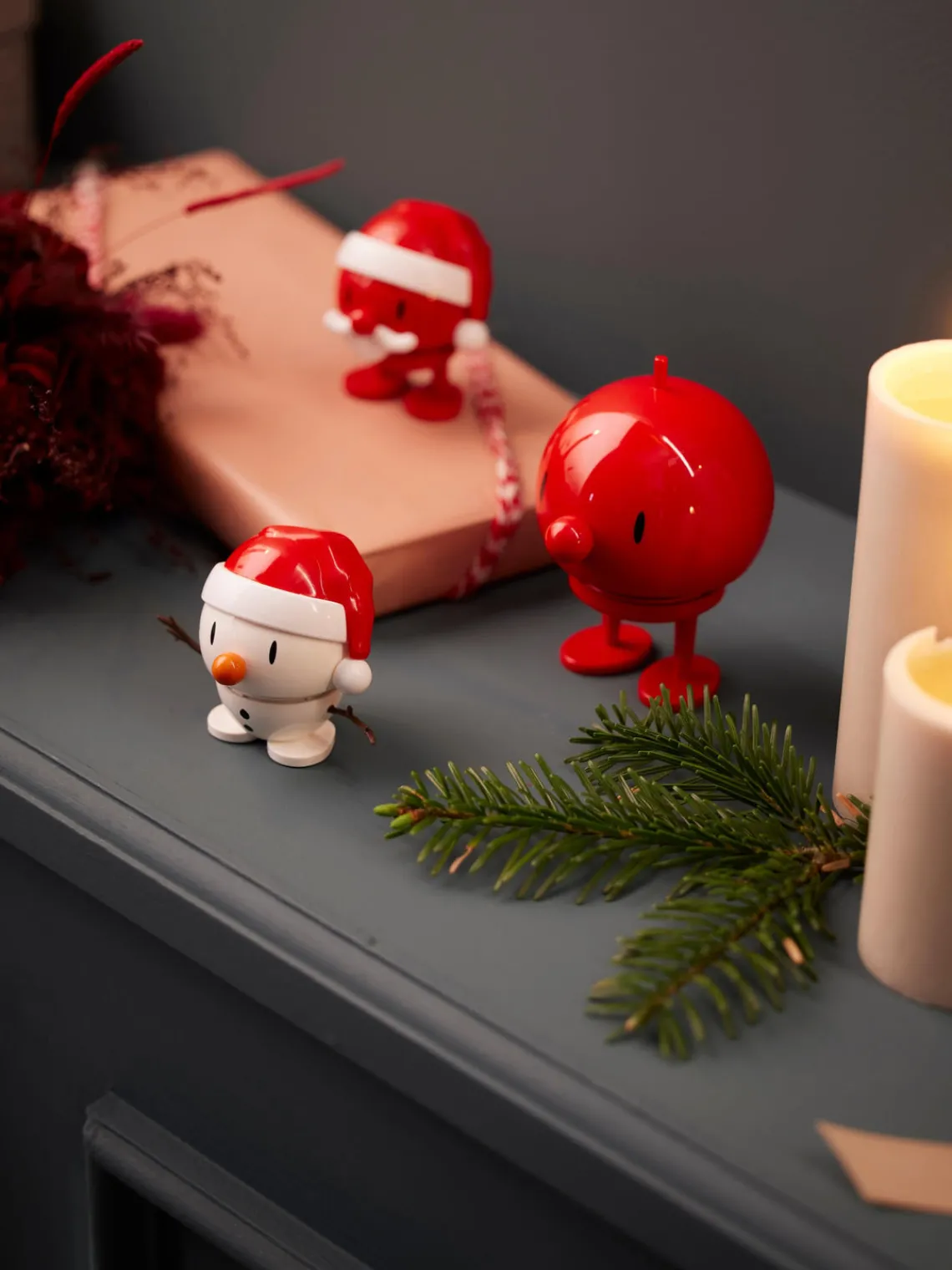 Figuras Decorativas|Jarrones>Hoptimist Figura decorativa Bumble, 11 cm Rojo