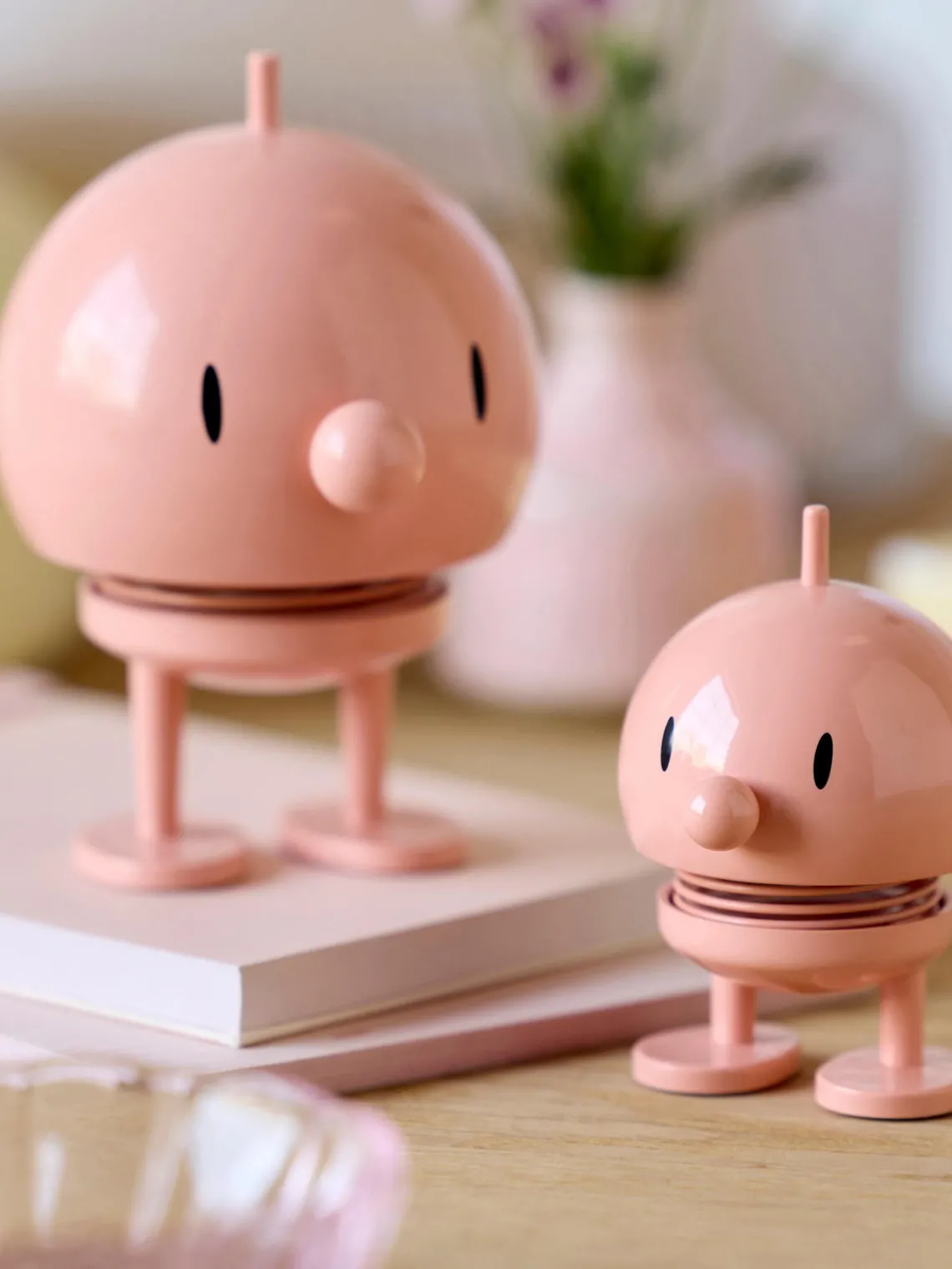 Figuras Decorativas|Jarrones>Hoptimist Figura decorativa Bumble, 8 cm Rosa claro