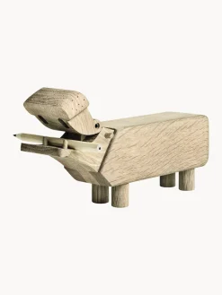 Figuras Decorativas|Jarrones>KAY BOJESEN Figura decorativa de madera de roble Hippo