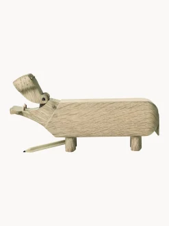Figuras Decorativas|Jarrones></noscript>KAY BOJESEN Figura decorativa de madera de roble Hippo