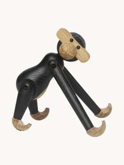 Discount Figura decorativa de madera de roble Monkey Figuras Decorativas|Jarrones