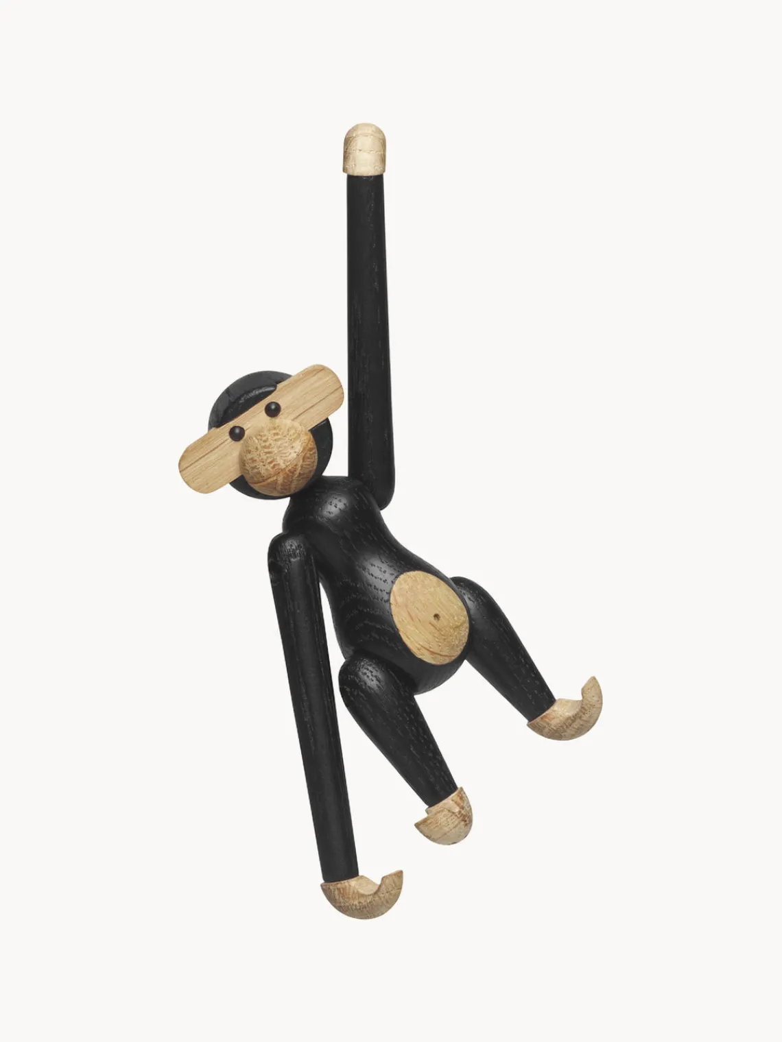 Discount Figura decorativa de madera de roble Monkey Figuras Decorativas|Jarrones