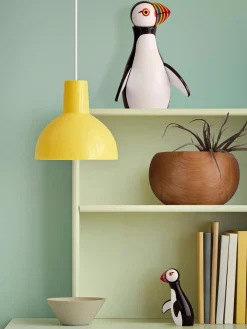 Figuras Decorativas|Jarrones></noscript>KAY BOJESEN Figura decorativa de madera de haya Puffin