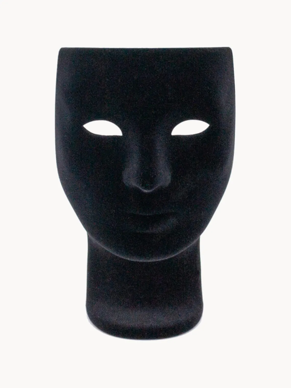 Figuras Decorativas|Jarrones>Driade Figura decorativa en terciopelo Nemo Terciopelo negro