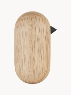 Figuras Decorativas|Jarrones>Normann Copenhagen Figura decorativa Little Bird Madera de roble, negro