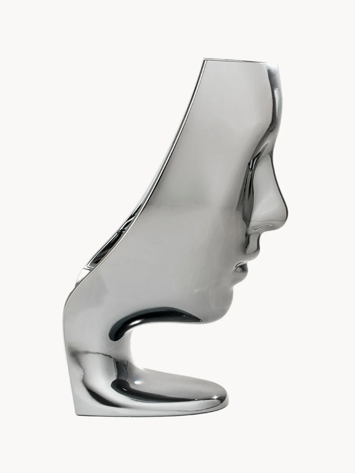 Figuras Decorativas|Jarrones>Driade Figura decorativa Nemo Plateado brillante