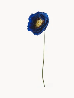 Flores Artificiales|Jarrones>Studio About Flor artificial artesanal Ice Poppy Azul real