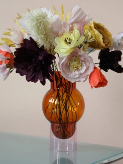 Discount Flor artificial artesanal Ice Poppy Flores Artificiales|Jarrones