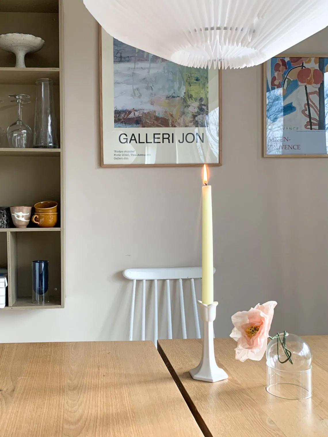 Flores Artificiales|Jarrones>Studio About Flor artificial artesanal Poppy Blanco crema