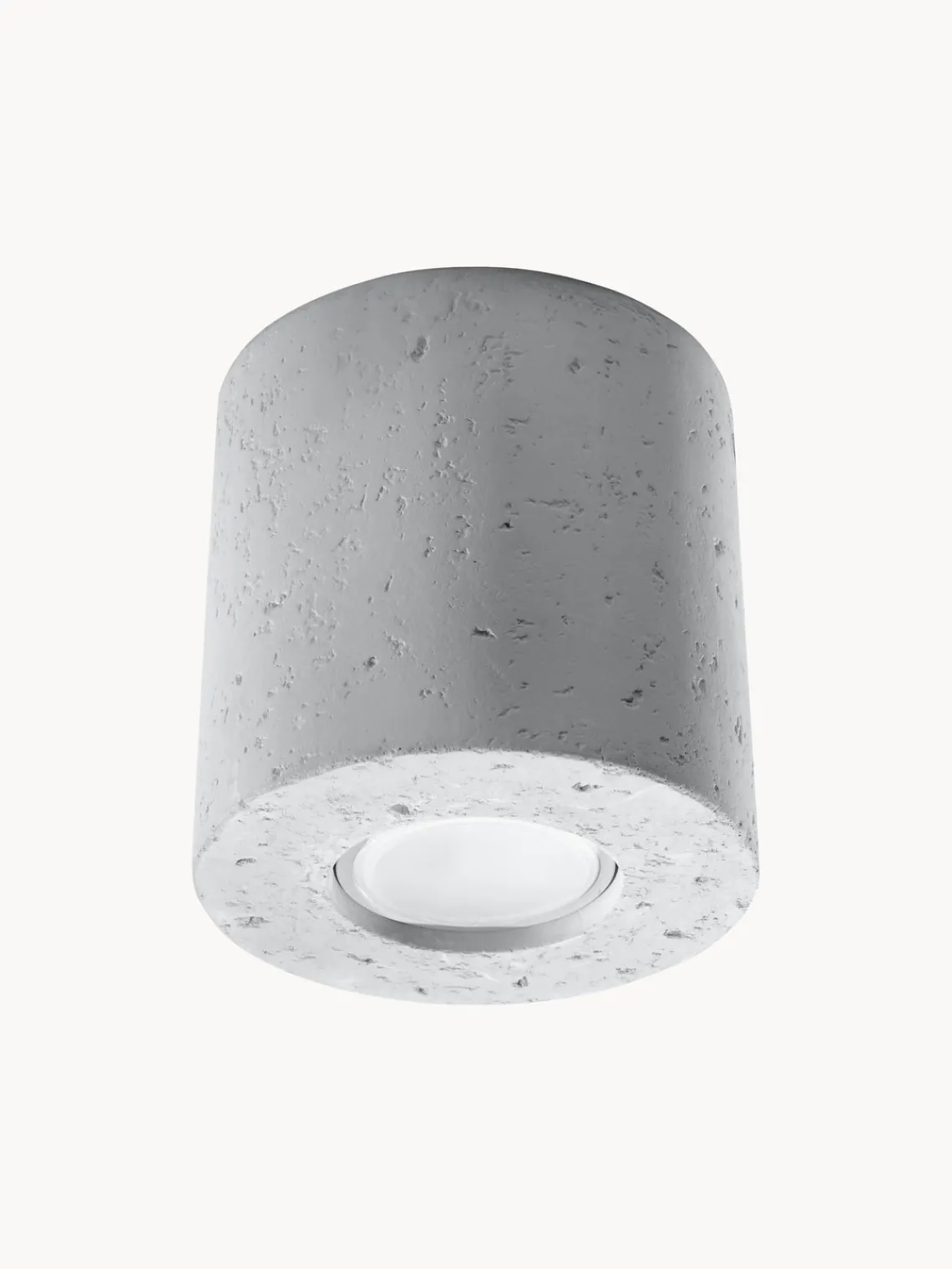 Plafones|Lámparas De Techo> Foco artesanal de cemento Rosalia