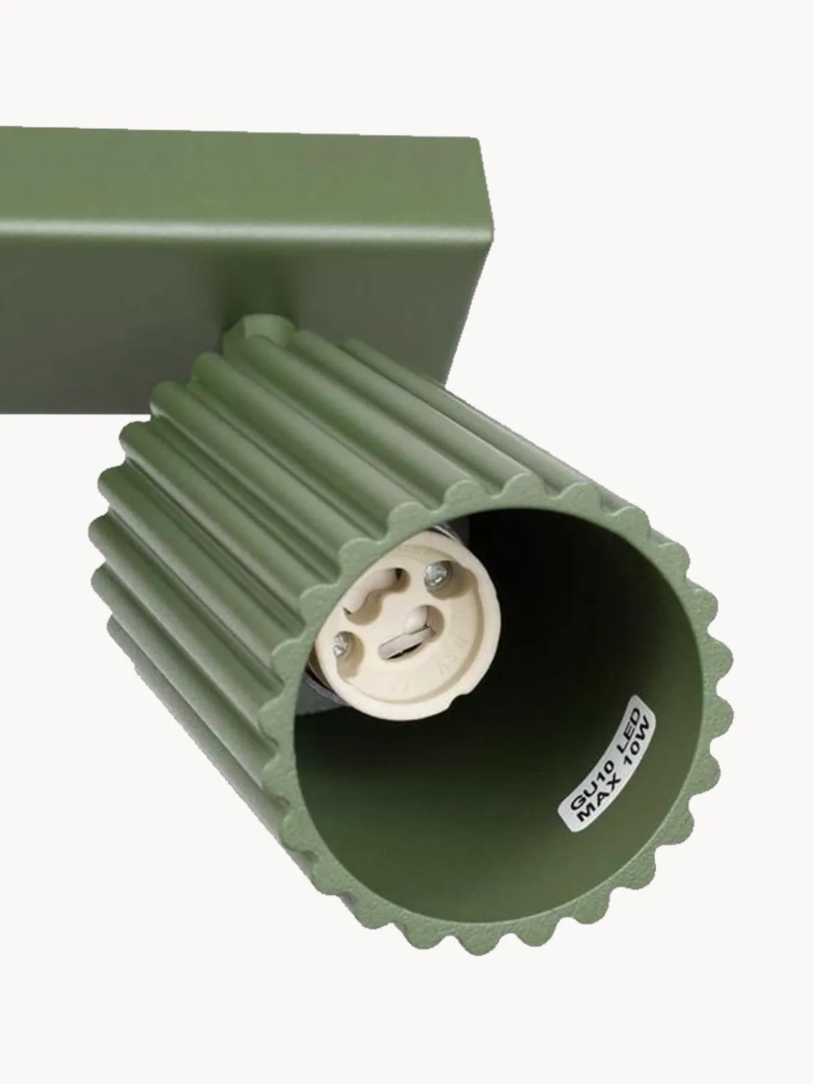 Plafones|Lámparas De Techo> Foco de techo Gleam Verde oliva