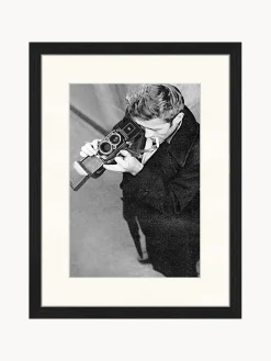 Cuadros Y Láminas Decorativas|Jarrones>Any Image Fotografía enmarcada James Dean with Camera